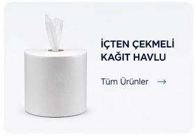 İçten çekmeli kağıt havlu